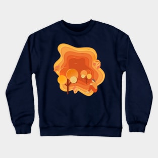 Autumn meditation Crewneck Sweatshirt